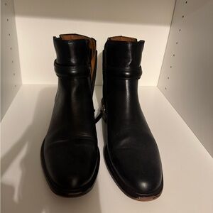 Franco Sarto Black Ankle Boots